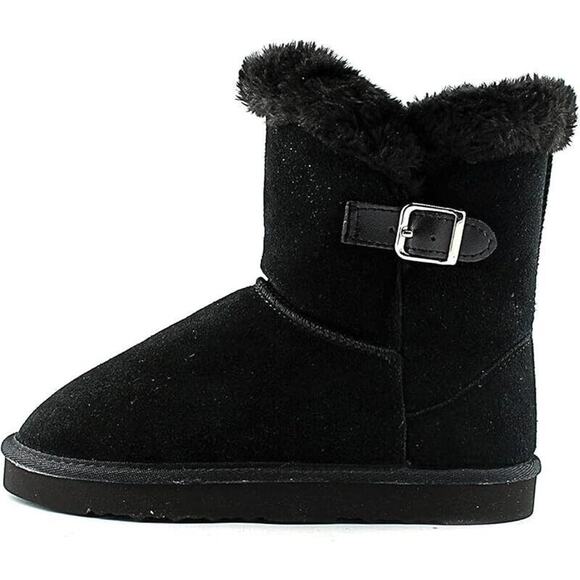 Style & Co. Womens Tiny 2 Suede Faux Fur Lined Winter Boots Size 5M - Picture 1 of 5